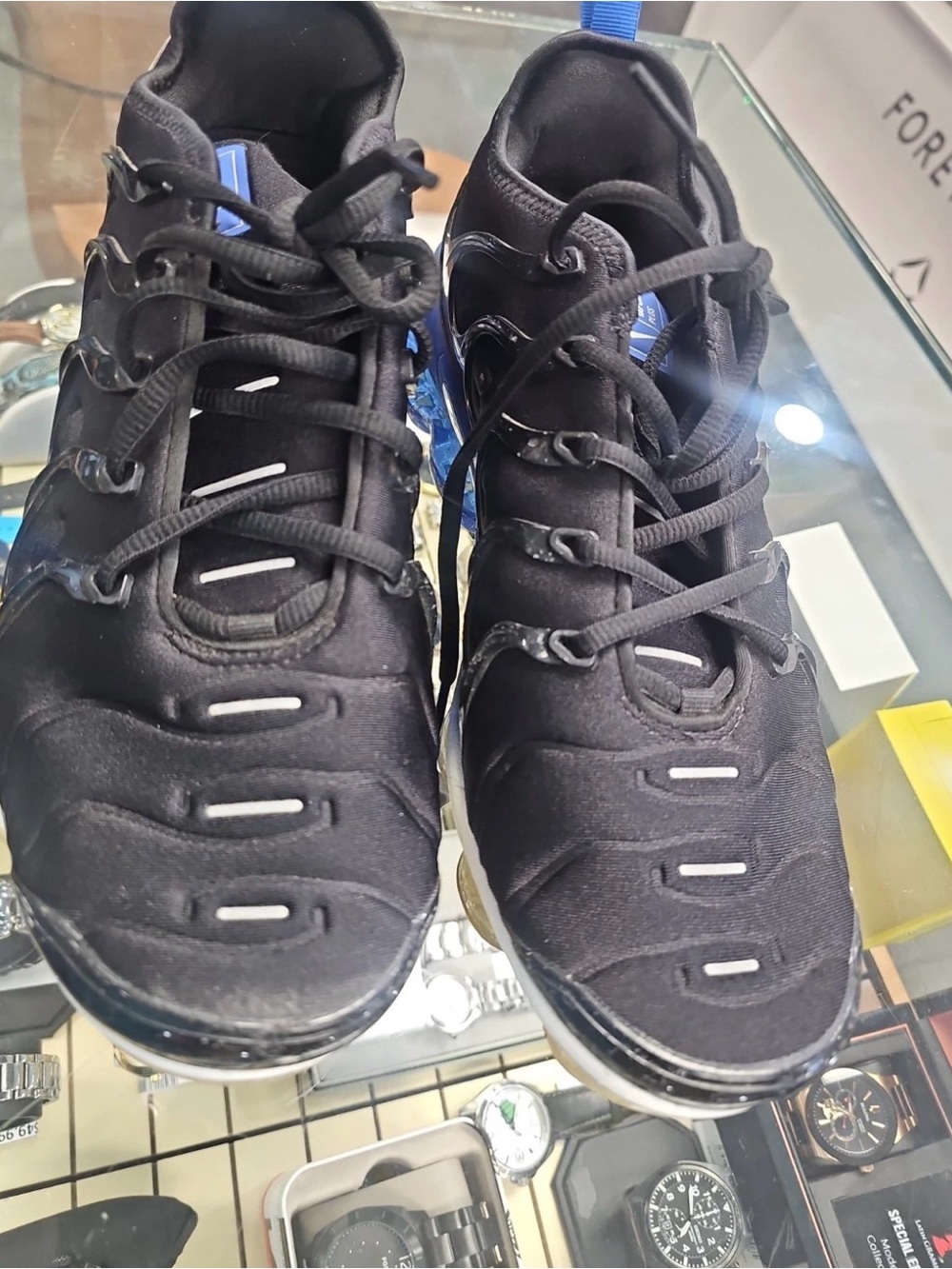 Nike Air Vapormax Plus 'Orlando Magic' Black Blue Sneaker Size 11.5 DH4300-001